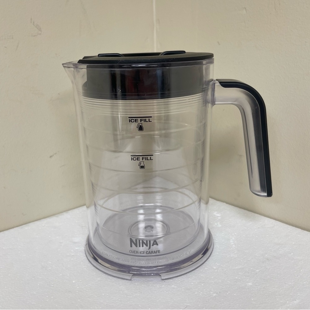 Ninja Coffee Bar Over Ice Carafe Double Wall Replacement W/ Lid
